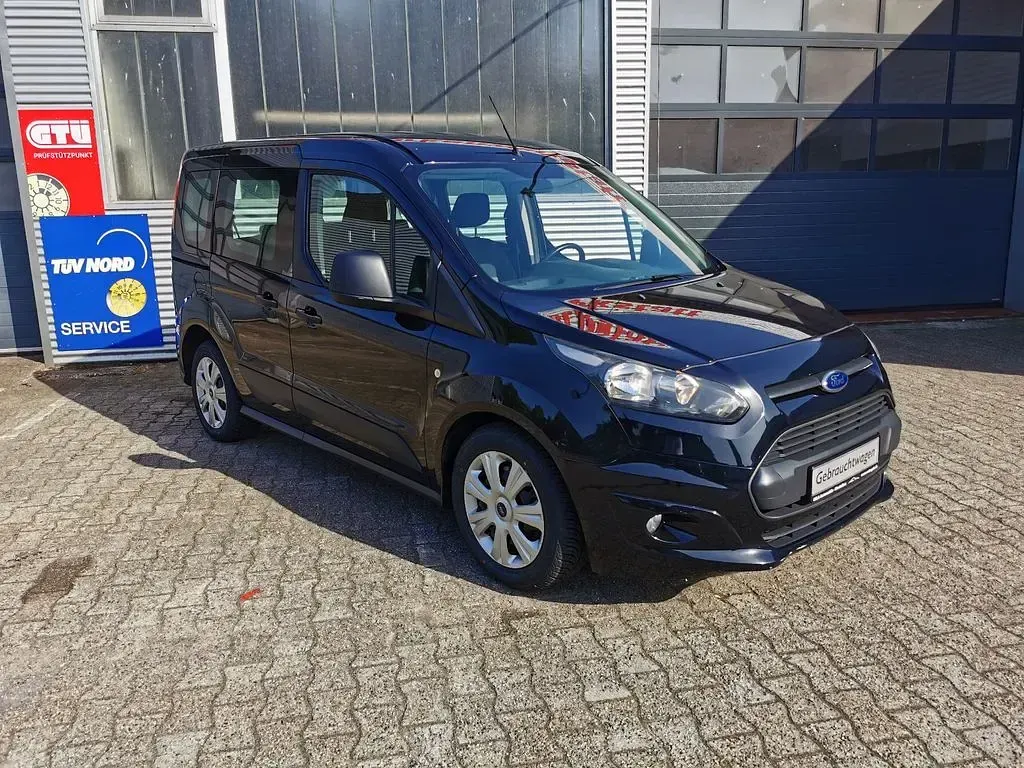 Gebraucht Ford Tourneo Connect Ambiente 101 PS (74 kW) 2014 Schwarz Van / Kleinbus