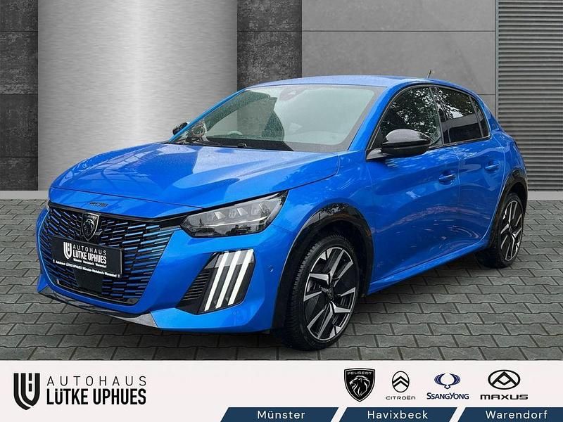Blau/typ aussenverkleidung metallic drei (metallic) Gebraucht 2024 Peugeot 208 GT Kleinwagen | 19.490 € (Etwas zu teuer) - Bild 1/4