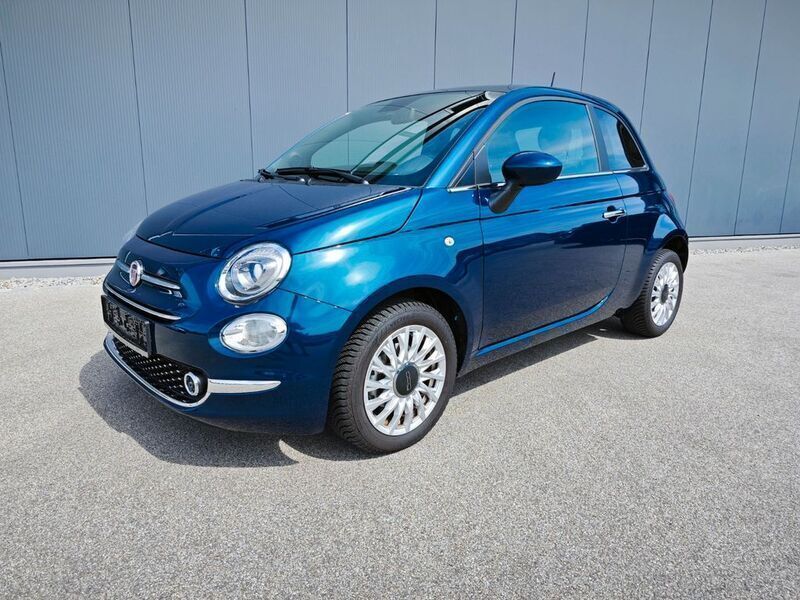 Blau Gebraucht 2023 Fiat 500 Dolcevita Kleinwagen | 11.999 € (Guter Preis) - Bild 1/4