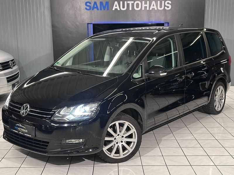 Gebraucht VW Sharan Trendline 150 PS (110 kW) 2012 Schwarz Van / Kleinbus