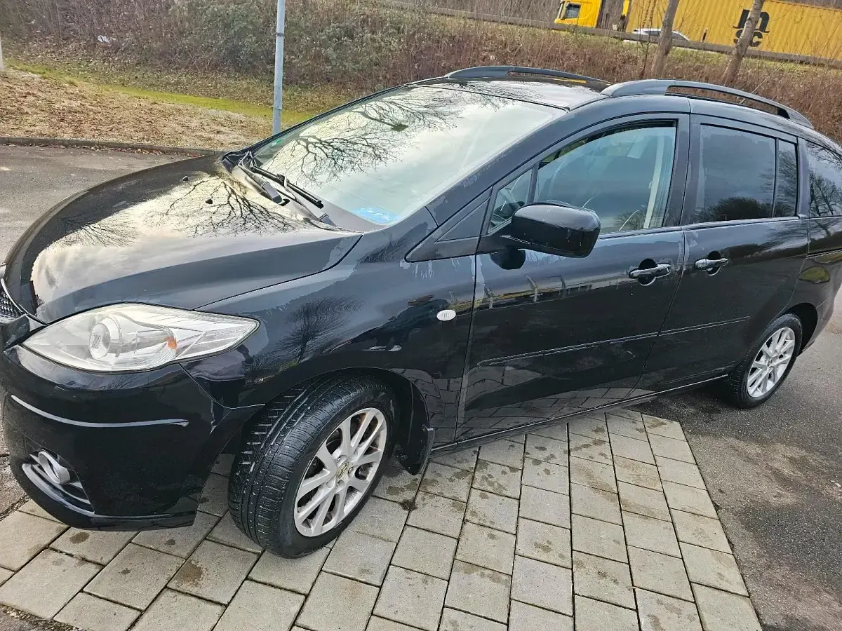 Gebraucht Mazda 5 116 PS (85 kW) 2008 Schwarz Van / Kleinbus