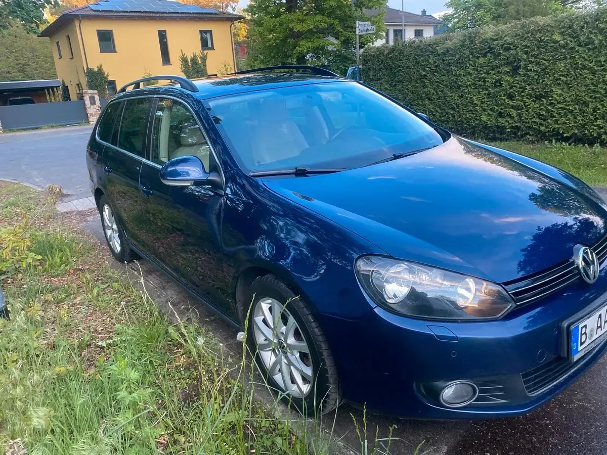 Gebraucht VW Golf VII 160 PS (117 kW) 2013 Blau Kombi
