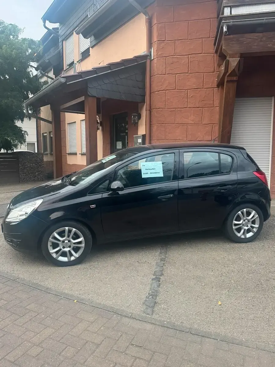 Gebraucht Opel Corsa Eco 60 PS (44 kW) 2009 Schwarz Kleinwagen