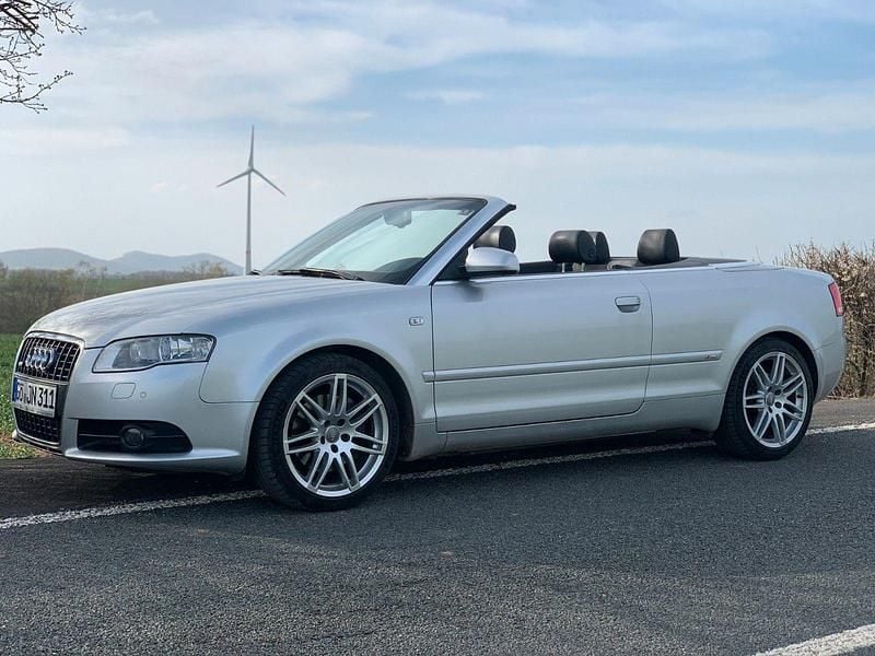 Gebraucht Audi A4 Cabriolet S-Line 256 PS (188 kW) 2007 Silber Cabrio