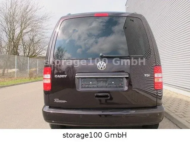Gebraucht VW Caddy 102 PS (75 kW) 2015 Schwarz Van / Kleinbus