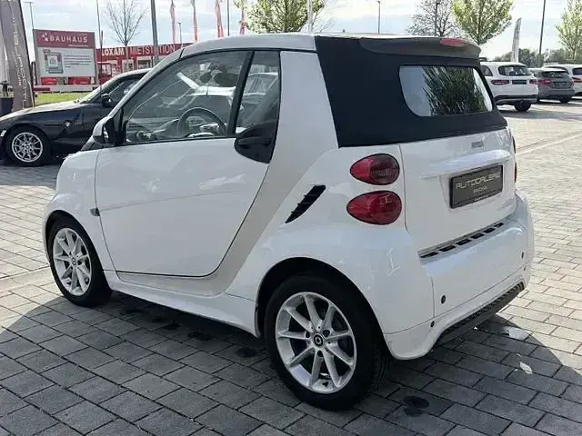 Gebraucht Smart ForTwo Cabrio Basis 84 PS (61 kW) 2014 Weiß Cabrio