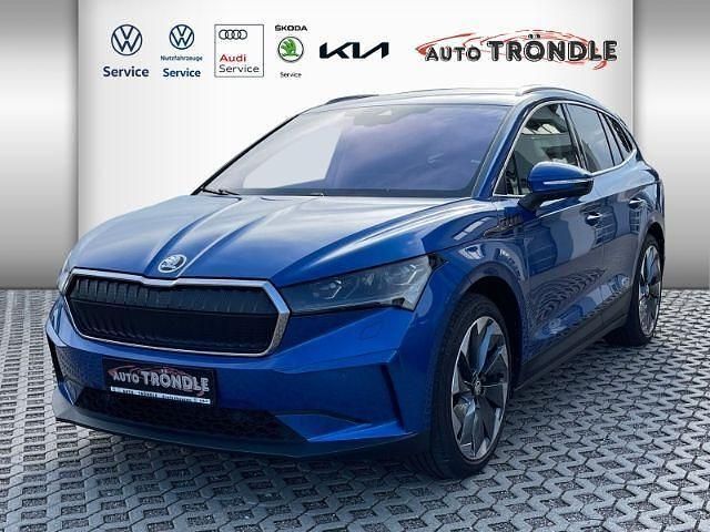 Blau Gebraucht 2021 Skoda Enyaq iV Suite SUV | 39.720 € (Teuer) - Bild 1/4