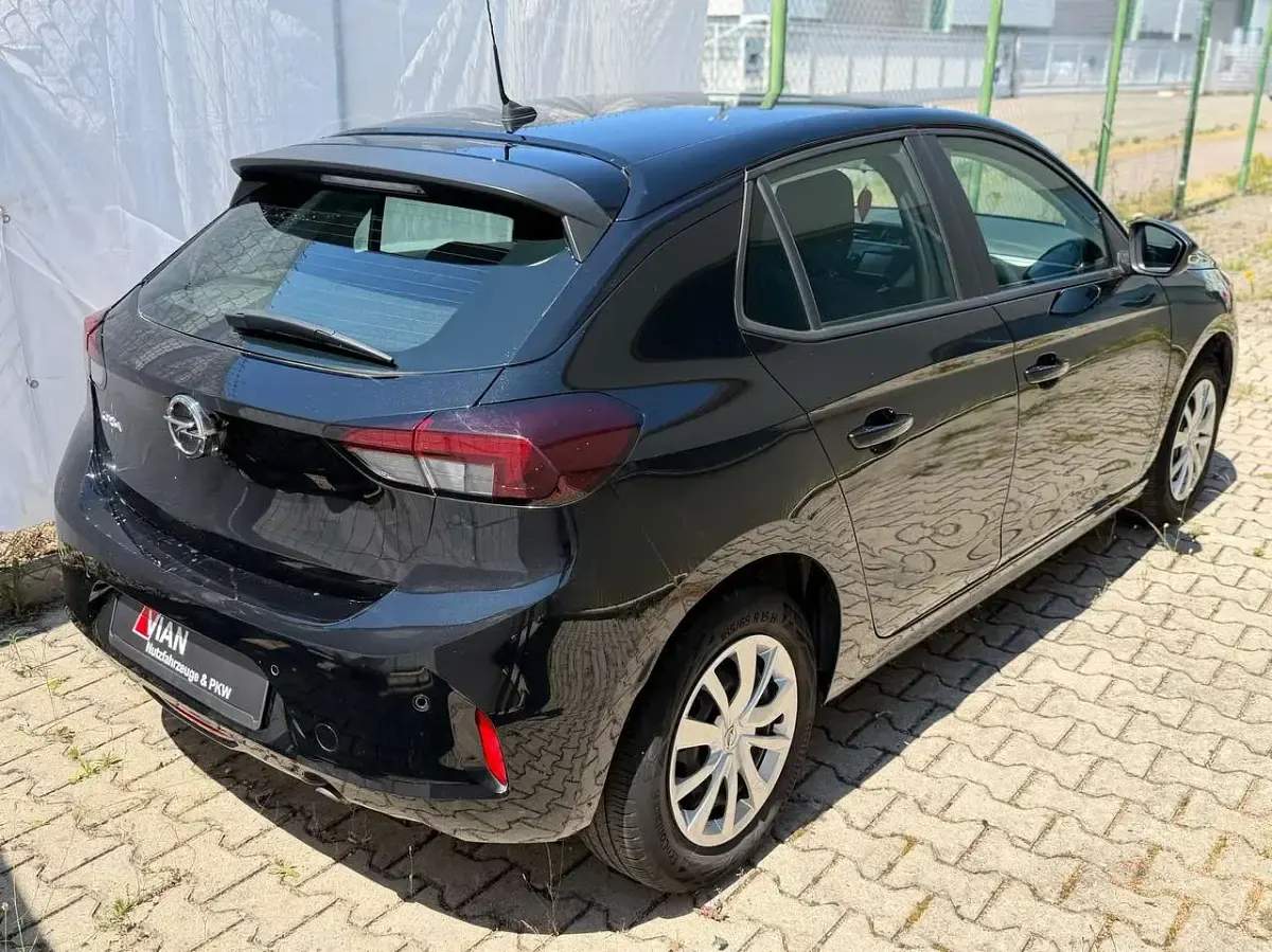 Gebraucht Opel Corsa Elegance 75 PS (55 kW) 2022 Diamant schwarz/karbon schwarz Kleinwagen