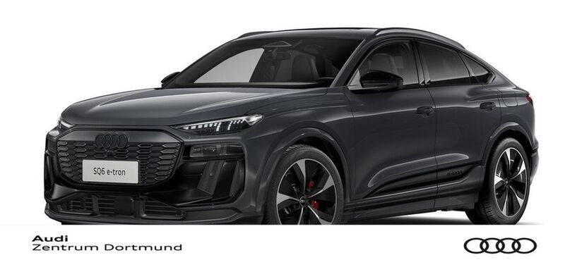 Grau Neu 2025 Audi SQ6 Sportback e-tron Sport SUV | 104.880 € - Bild 1/4