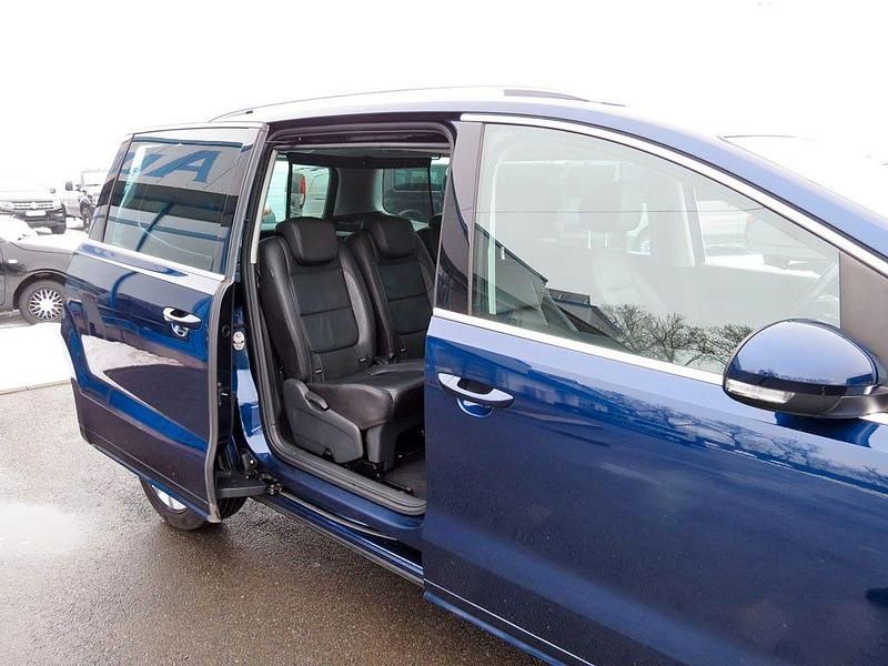 Gebraucht Seat Alhambra Style 184 PS (135 kW) 2018 "atlantic" blau Van / Kleinbus