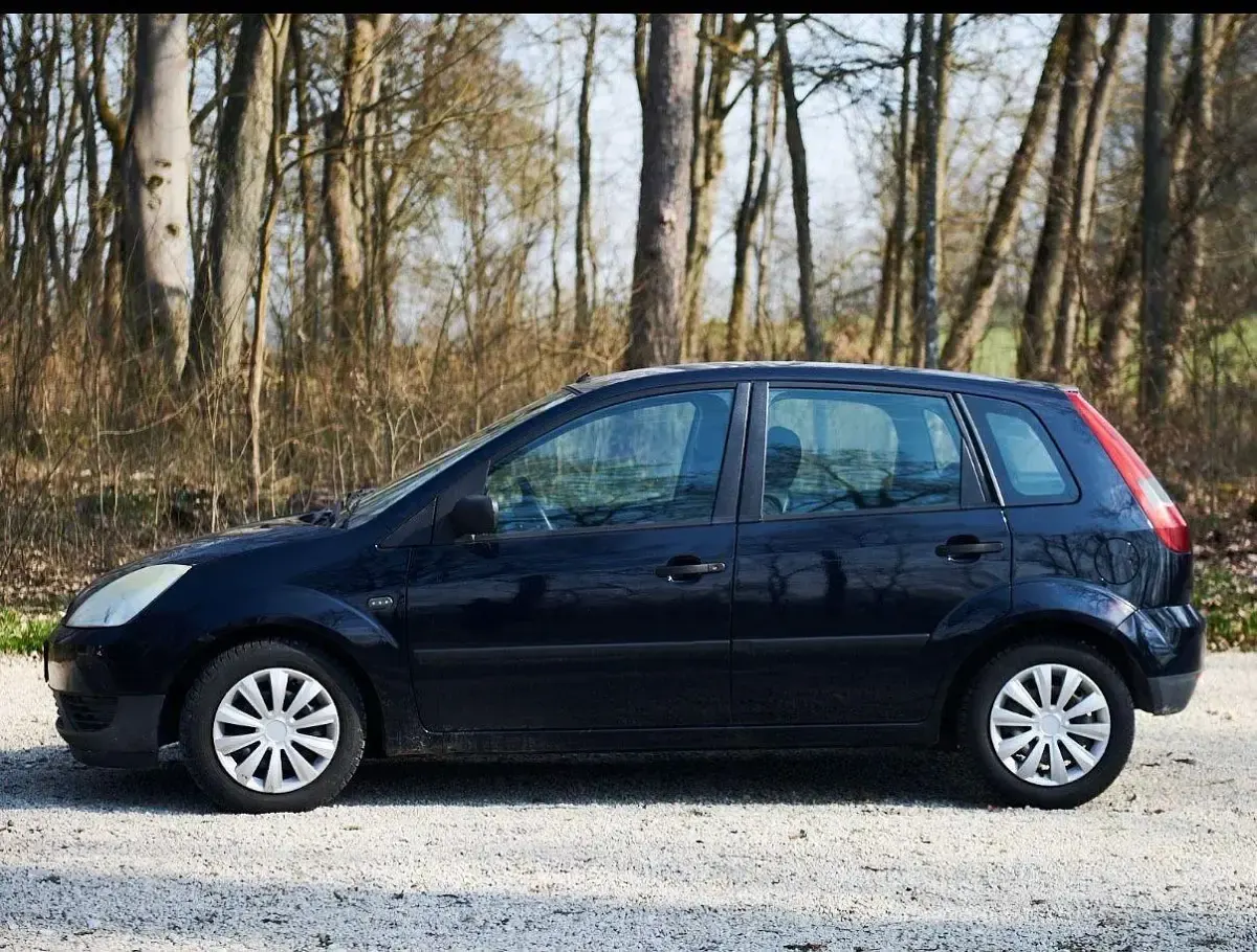 Gebraucht Ford Fiesta 60 PS (44 kW) 2004 Blau Kleinwagen
