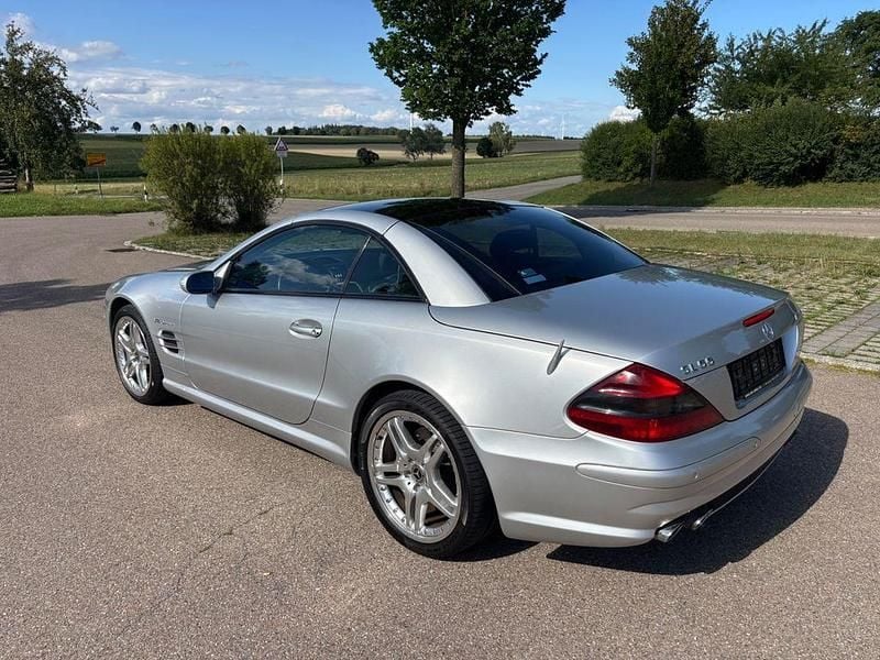 Gebraucht Mercedes SL55 AMG AMG 500 PS (367 kW) 2004 Silber Cabrio