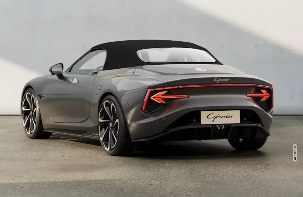 Neu MG Cyberster 375 kW (510 PS) 2026 Grau metallic Cabrio