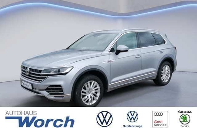 Antimonsilber metallic Gebraucht 2020 VW Touareg Basis SUV | 26.950 € (Superpreis) - Bild 1/4