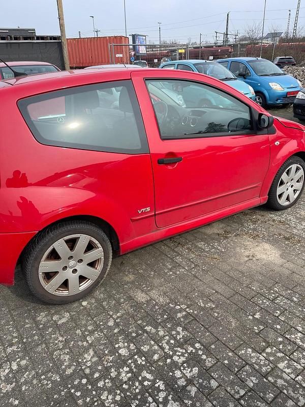 Gebraucht Citroën C2 109 PS (80 kW) 2009 Rot Kleinwagen