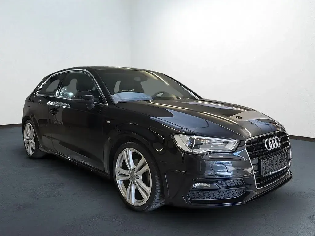 Gebraucht Audi A3 S-Line 122 PS (89 kW) 2012 Schwarz Kleinwagen