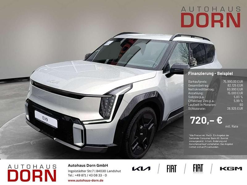 Neu Kia EV9 GT-Line 283 kW (385 PS) 2026 Ivory silber SUV