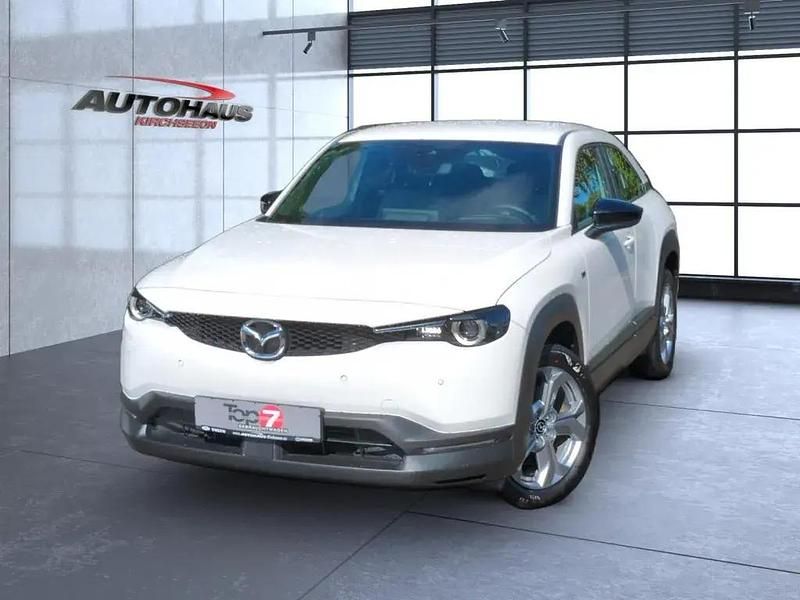 Weiß Gebraucht 2023 Mazda MX30 Exclusive-Line SUV | 21.950 € (Etwas zu teuer) - Bild 1/4