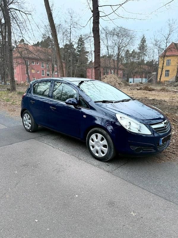Gebraucht Opel Corsa 60 PS (44 kW) 2010 Blau Kleinwagen