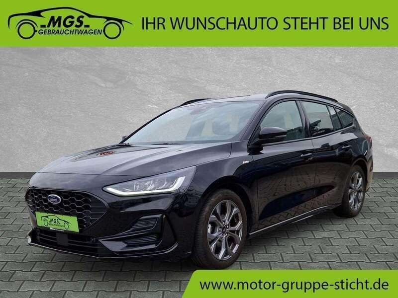 Gebraucht Ford Focus ST-Line 125 PS (91 kW) 2023 Lackierung agate black Kombi