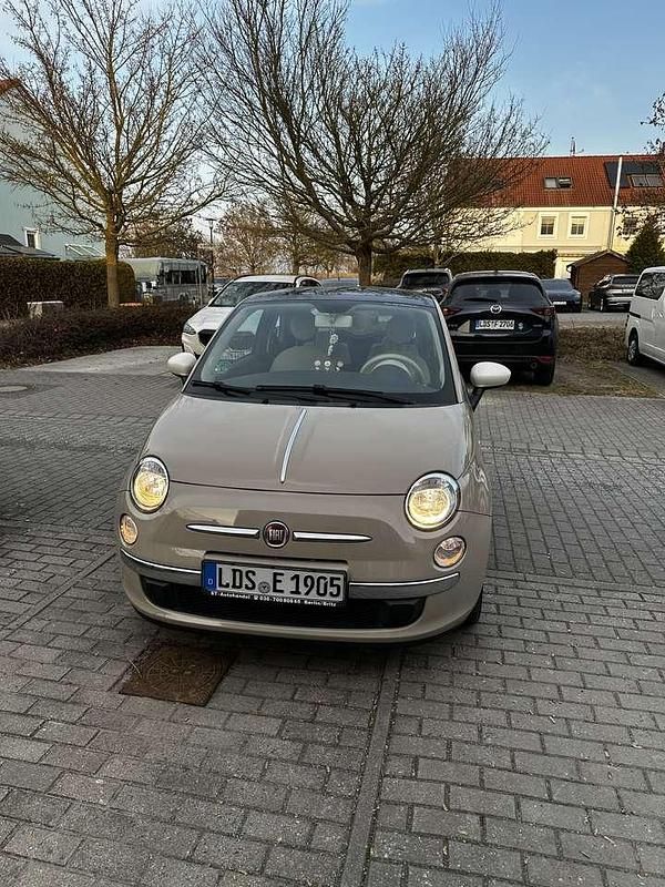 Gebraucht Fiat 500 Lounge 94 PS (69 kW) 2012 Beige Limousine