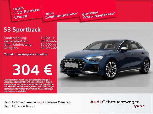 Ascariblau metallic Gebraucht 2024 Audi S3 Sport Limousine | 47.389 € (Etwas zu teuer) - Bild 1/2