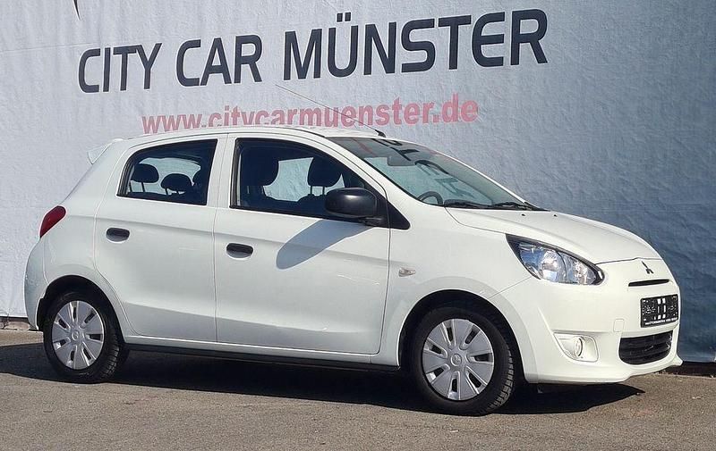 Gebraucht Mitsubishi Space Star 71 PS (52 kW) 2014 Weiß Limousine