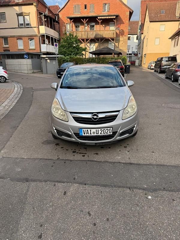Gebraucht Opel Corsa 80 PS (58 kW) 2007 Silber Kleinwagen