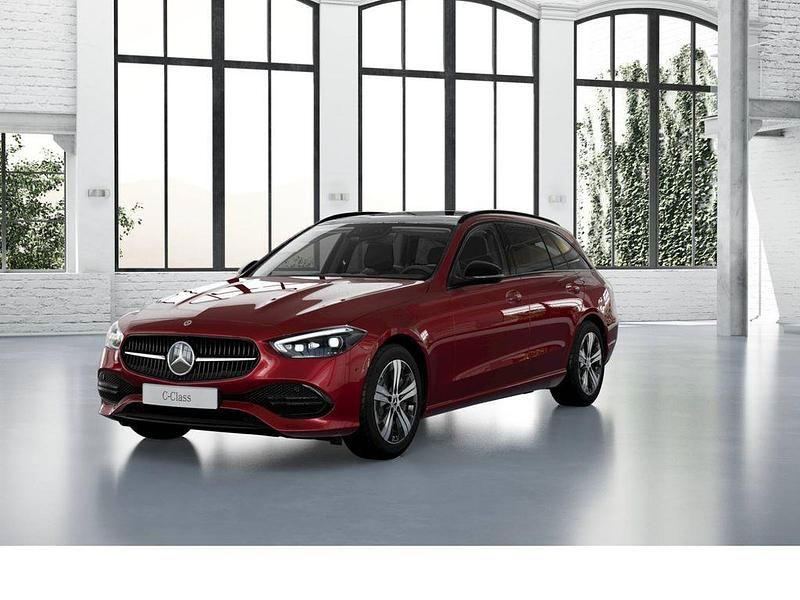 Rot Gebraucht 2023 Mercedes C300e Avantgarde Limousine | 35.499 € (Fairer Preis) - Bild 1/4
