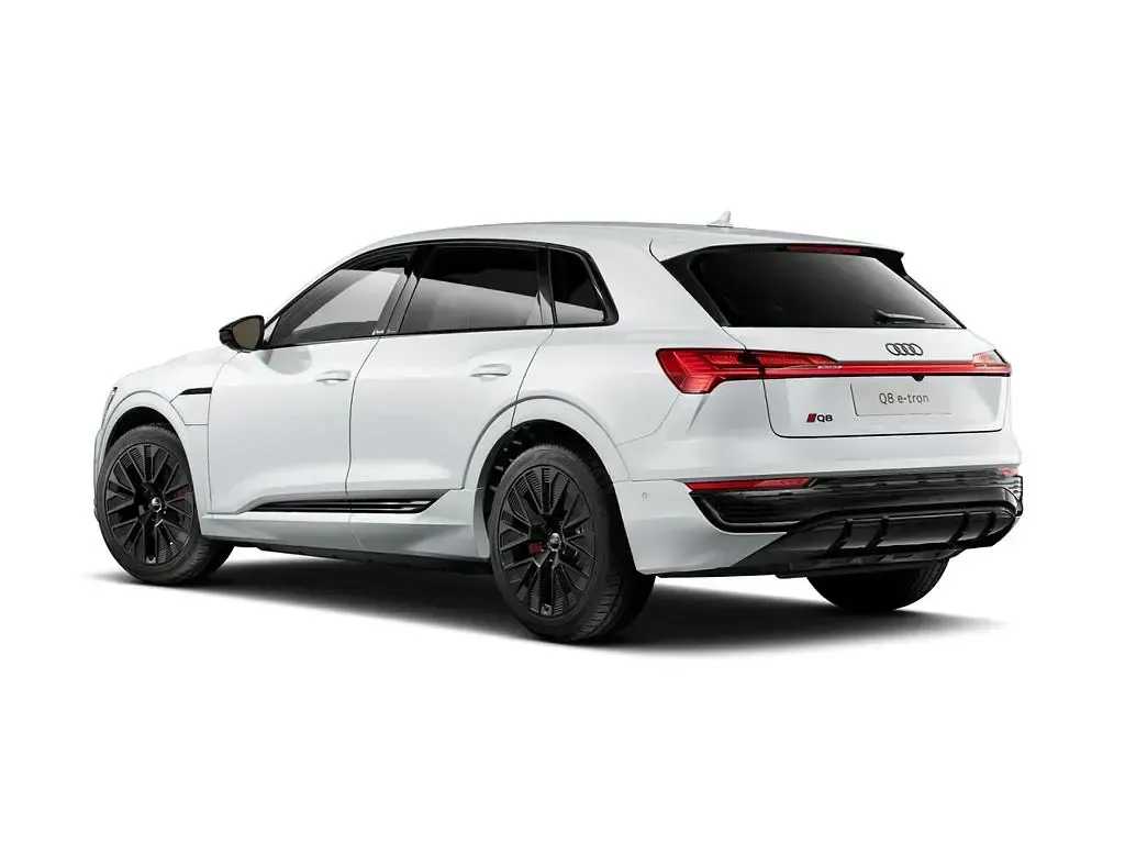 Gebraucht Audi Q8 e-tron S-Line 250 kW (340 PS) 2024 Gletscherweiß metallic SUV