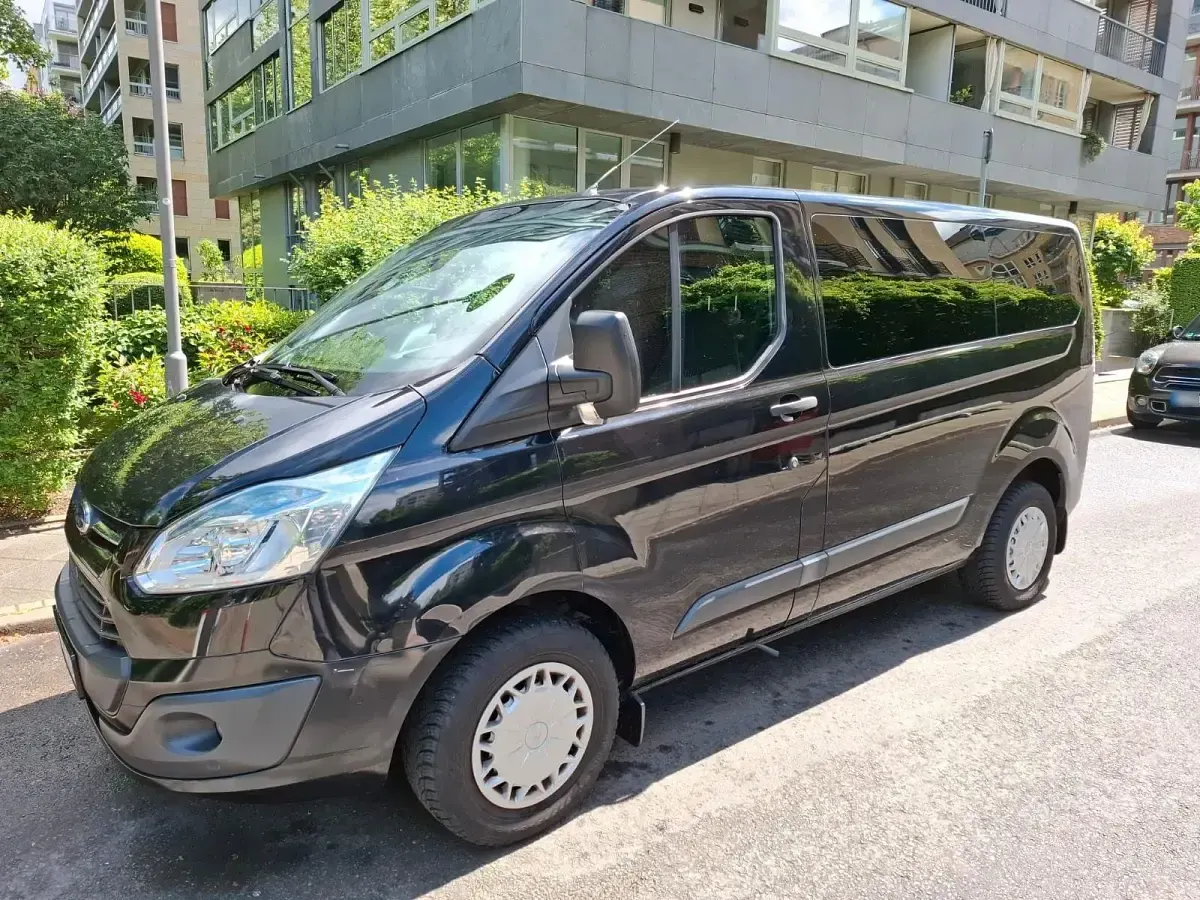 Gebraucht Ford Transit Custom 136 PS (100 kW) 2014 Schwarz Van / Kleinbus