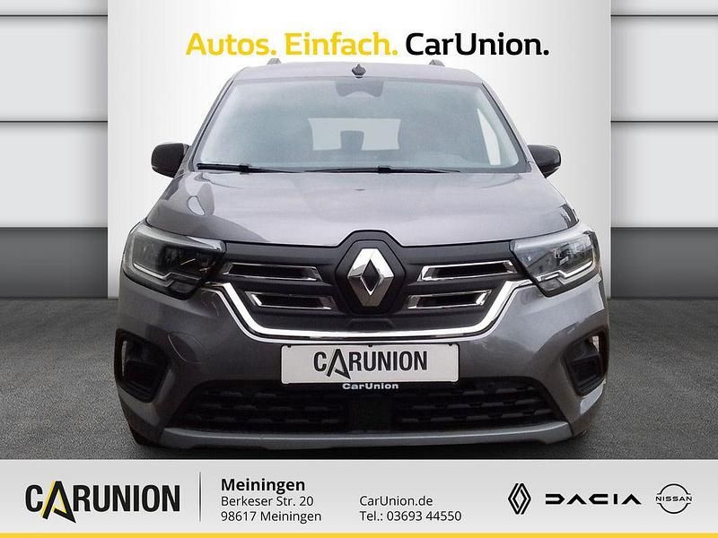 Gebraucht Renault Kangoo Techno 89 kW (122 PS) 2024 Stahlgrau metallic (grau) Van / Kleinbus