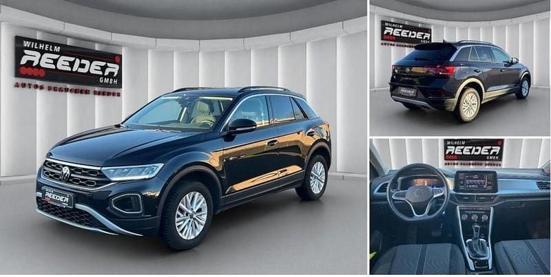 Deep black perleffekt (metallic) Gebraucht 2023 VW T-Roc Life SUV | 23.950 € (Guter Preis) - Bild 1/4