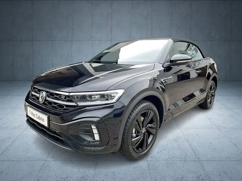 Neu VW T-Roc Cabriolet R-line 150 PS (110 kW) 2026 Schwarz Cabrio