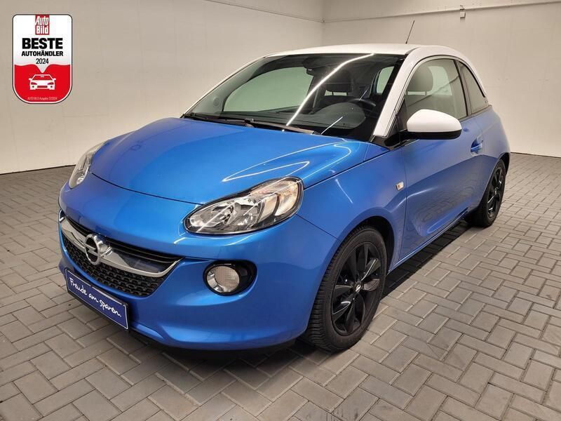 Blau (ardenblaumet.) Gebraucht 2015 Opel Adam Jam Kleinwagen | 8.980 € (Fairer Preis) - Bild 1/4