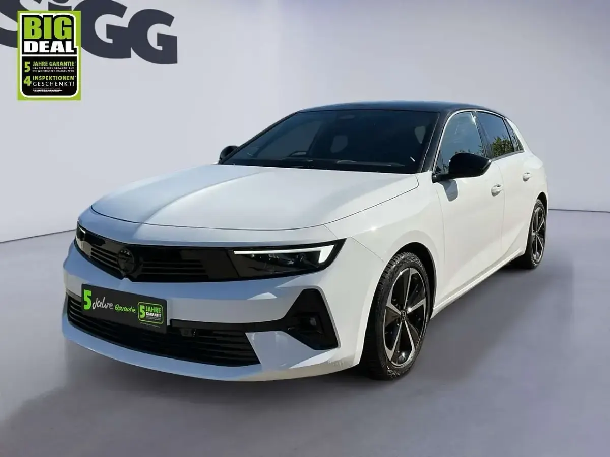 Gebraucht Opel Astra GS Line 131 PS (96 kW) 2024 Arktis weiß Kleinwagen