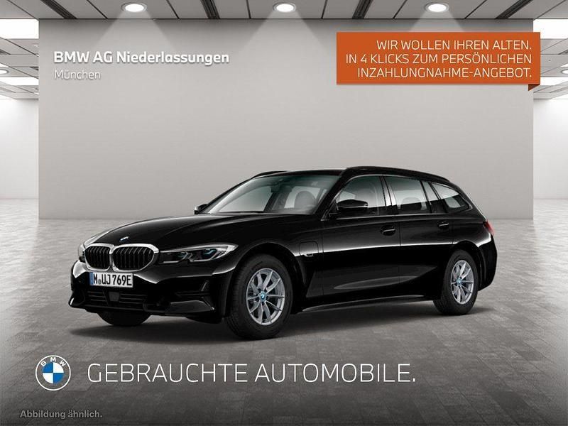 Schwarz Gebraucht 2022 BMW 330e Sport Line Kombi | 34.980 € (Fairer Preis) - Bild 1/4