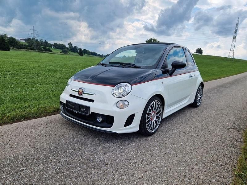 Weiß Gebraucht 2013 Abarth 500C Cabrio | 10.990 € (Guter Preis) - Bild 1/4