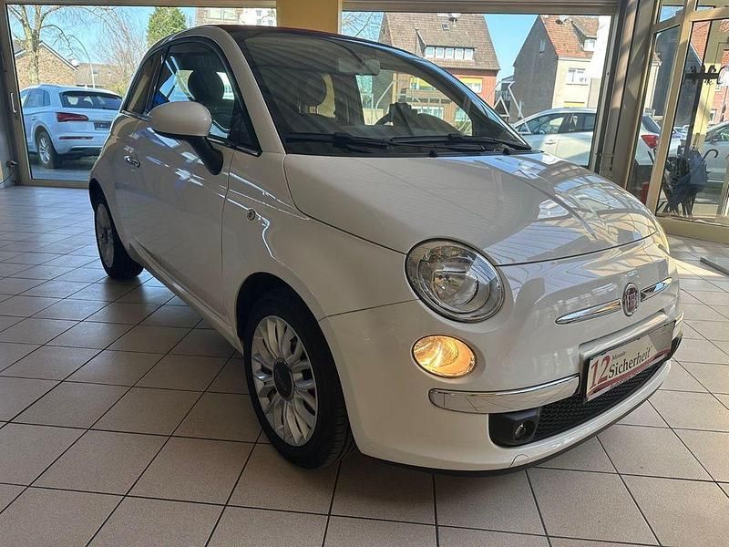 Gebraucht Fiat 500 Lounge 86 PS (63 kW) 2014 Weiß Cabrio