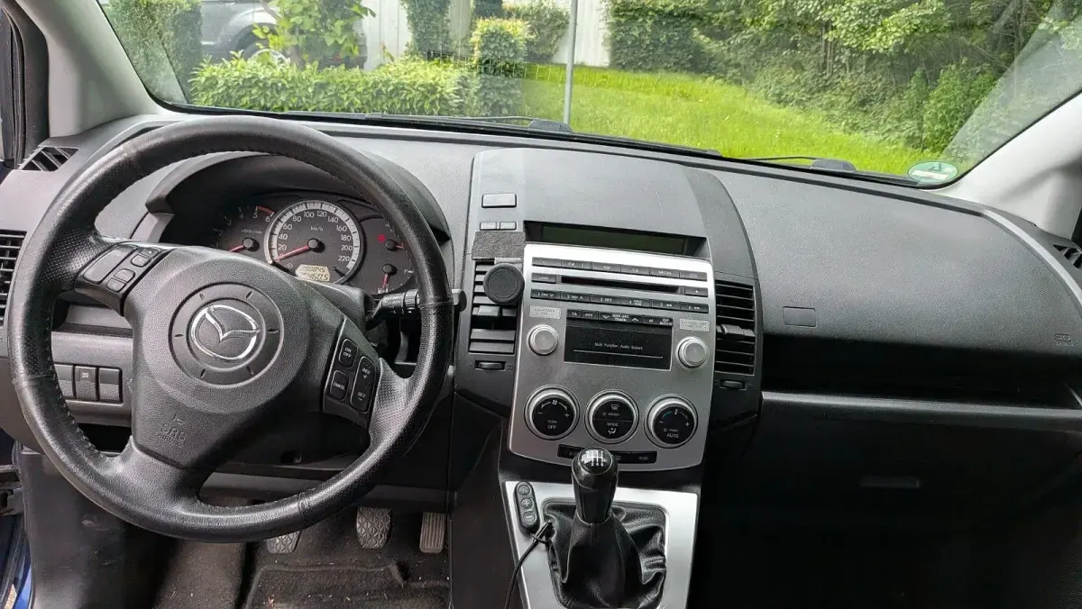 Gebraucht Mazda 5 143 PS (105 kW) 2007 Blau Van / Kleinbus