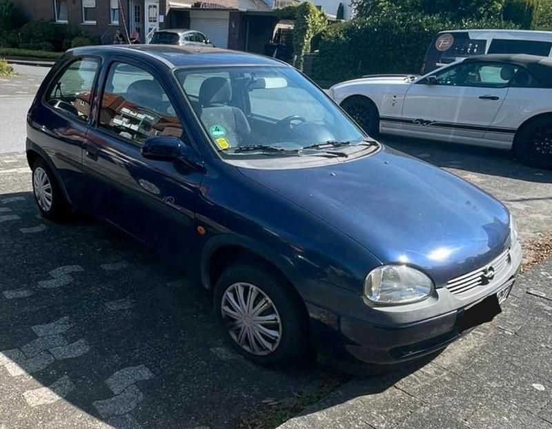 Blau Gebraucht 1997 Opel Corsa Kleinwagen | 399 € (Superpreis) - Bild 1/4