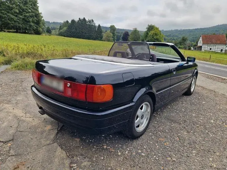 Gebraucht Audi 80 133 PS (97 kW) 1992 Blau Cabrio