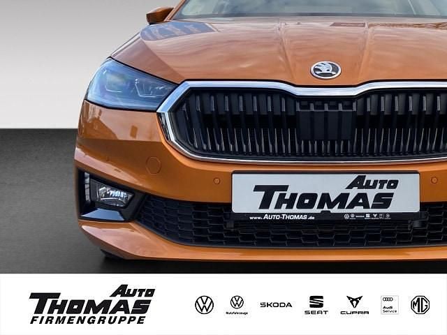 Orange Gebraucht 2025 Skoda Fabia Tour Limousine | 19.890 € (Fairer Preis) - Bild 1/3