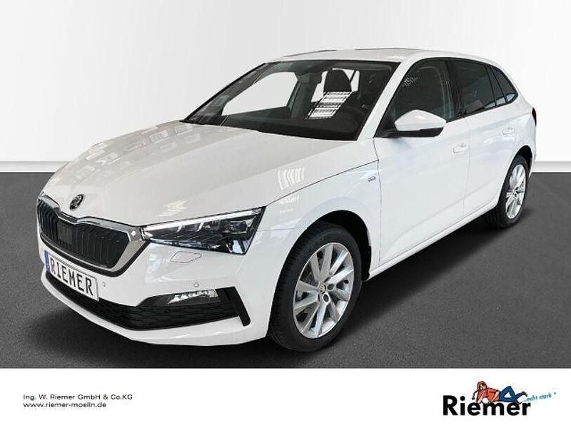 Gebraucht Skoda Scala Tour 110 PS (80 kW) 2023 Weiss Kleinwagen