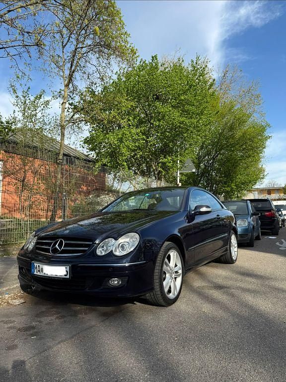 Gebraucht Mercedes CLK200 Avantgarde 184 PS (135 kW) 2007 Blau Coupé