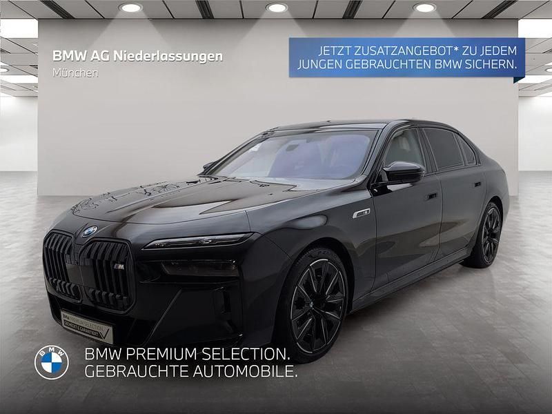 Schwarz Gebraucht 2024 BMW i7 Comfort Edition Limousine | 138.495 € - Bild 1/2