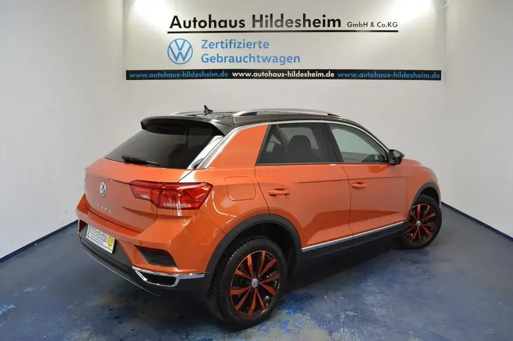 Gebraucht VW T-Roc Style 150 PS (110 kW) 2019 Orange SUV