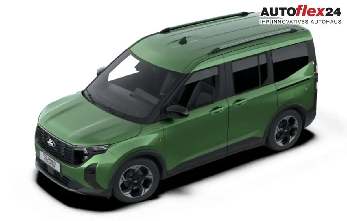 Neu Ford Tourneo Courier Active 125 PS (91 kW) 2026 Bursting green metallic Van / Kleinbus