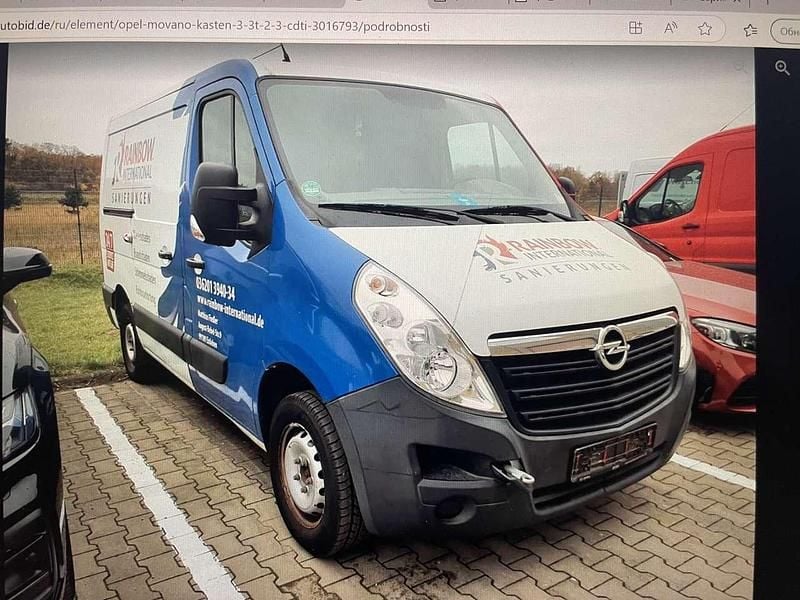 Gebraucht Opel Movano 136 PS (100 kW) 2014 Weiß Van
