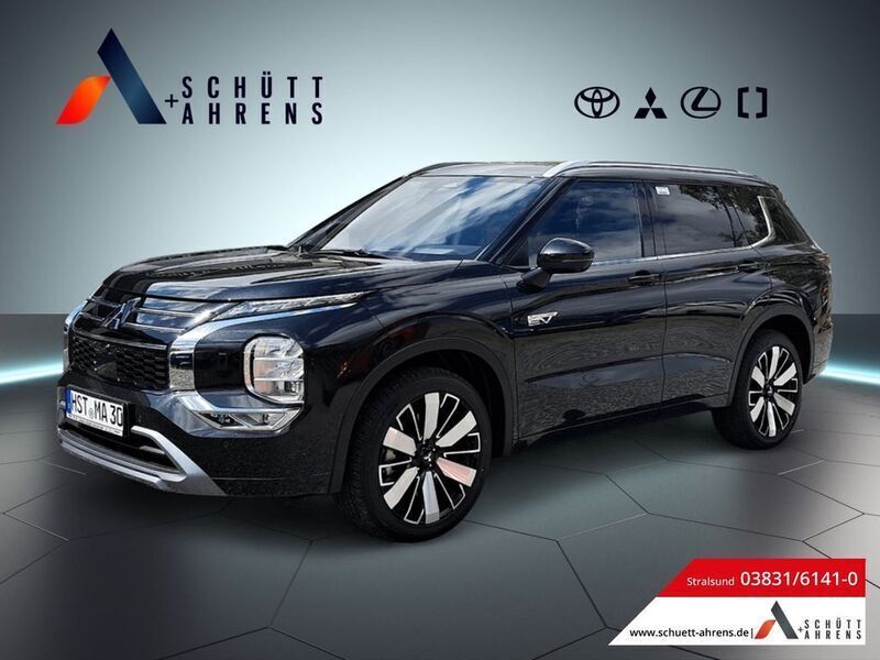 Kristallschwarz metallic Gebraucht 2025 Mitsubishi Outlander P-HEV Top SUV | 55.890 € (Fairer Preis) - Bild 1/4